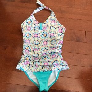 Lands end girls bathing suit